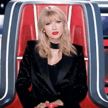 Wink Taylor Swift The Voice Judge GIF