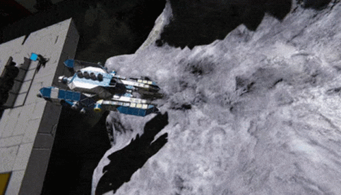 Spaceship Crash GIF - Spaceship Ship Crash - Discover & Share GIFs
