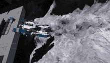 Spaceship Crash GIF - Spaceship Ship Crash GIFs