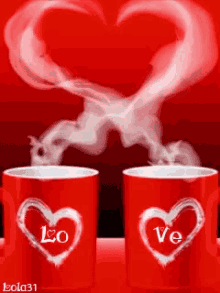 Love Heart GIF - Love Heart Coffee GIFs