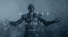 Night King Winter Is Here GIF