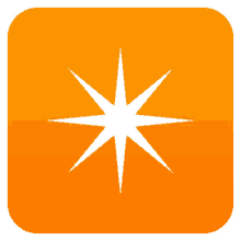 eight pointed star symbols joypixels orange star eight pointed black star