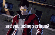 No More Hero No More Heroes GIF - No More Hero No More Heroes Are You Being Serious GIFs