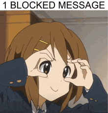 blocked kon k on blocked message yui