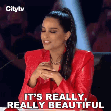 Its Really Really Beautiful Lilly Singh GIF - Its Really Really Beautiful Lilly Singh Canadas Got Talent GIFs