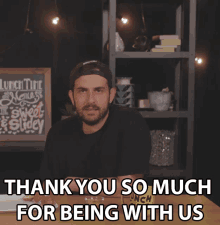 Thank You So Much For Being With Us Borgore GIF