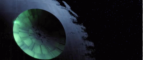 Star Wars Death Star GIF - Star Wars Death Star Laser - Discover & Share  GIFs