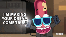 Im Making Your Dream Come True Pinky Malinky GIF - Im Making Your Dream Come True Pinky Malinky Making It A Reality GIFs