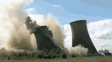 Slow Down Steam Stacks  GIF - Slo Mo Slow Motion Deconstruction GIFs