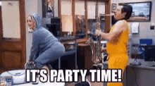 Party Time Parks And Rec GIF