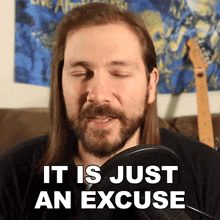 It Is Just An Excuse Michael Kupris GIF - It Is Just An Excuse Michael Kupris Become The Knight GIFs