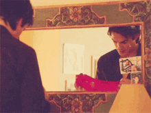 Bloopers Damon Being Silly GIF