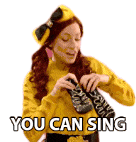 You Can Sing Emma Watkins Sticker - You Can Sing Emma Watkins The Wiggles Stickers