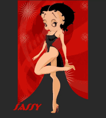 Betty Boop Sassy GIF - Betty Boop Sassy Posing GIFs