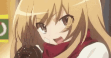 Toradora Taiga Aisaka GIF - Toradora Taiga Aisaka Two Fingers Up GIFs