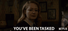 Youve Been Tasked Miranda Otto GIF - Youve Been Tasked Miranda Otto Zelda Spellman GIFs