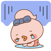 Sad Cry Sticker - Sad Cry Disappointed Stickers