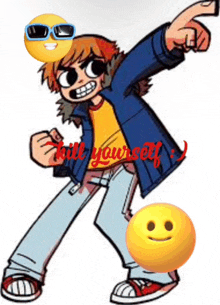 Scott Pilgrim Takes Off Knives Chau GIF