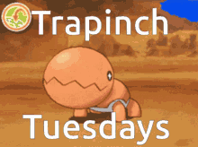 trapinch trapinch tuesdays tuesday happy tuesday pokemon