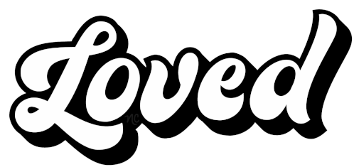 Nueva Creative Love Sticker - Nueva Creative Love Loved Stickers