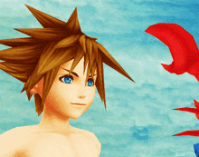 Kingdom Hearts Video Game GIF - Kingdom Hearts Video Game Listen GIFs