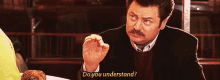Do You Understand? GIF - Parks And Recreation Parks And Rec Do You Understand GIFs