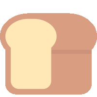 чел ест хлеб Sticker