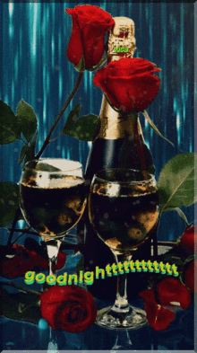 Good Night Romantic GIF - Good Night Romantic Wine GIFs