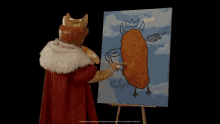 Burger King Painting GIF - Burger King Painting Nugget GIFs