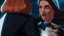 Marvels What If Captain Carter GIF - Marvels What If Captain Carter Black Widow GIFs