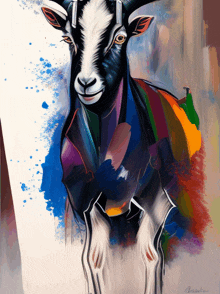 Goat Painting GIF - Goat Painting New GIFs