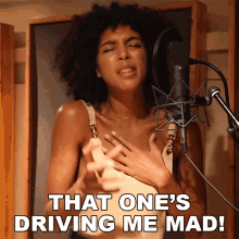 That Ones Driving Me Mad Arlissa GIF - That Ones Driving Me Mad Arlissa Every Time I Breathe Song GIFs