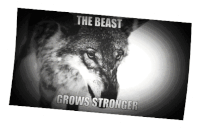 The Beast Grows Stronger Warwick Sticker - The Beast Grows Stronger Warwick League Of Legends Stickers