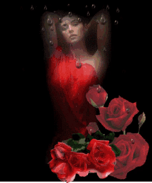 Lady Red GIF - Lady Red Roses GIFs