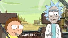 You Want To Check It Out Morty Smith GIF - You Want To Check It Out Morty Smith Rick Sanchez GIFs