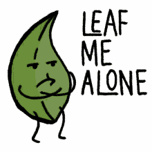 alone leaf