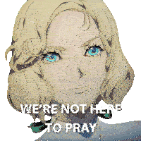 We'Re Not Here To Pray Maria Renard Sticker - We'Re Not Here To Pray Maria Renard Castlevania Stickers