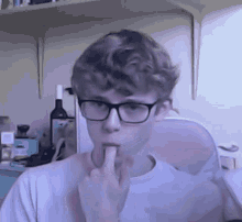 Rourke Licking Fingers GIF