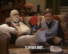 Father Ted Spider Baby GIF - Father Ted Spider Baby Banged Up GIFs