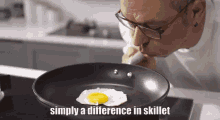 Simply A Difference In Skillet Skillet Egg Skillissue GIF