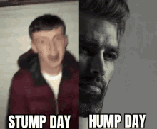 stump day vs hump day