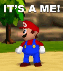 Its A Me Mario GIF