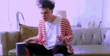 Yungblud Stay Home With GIF