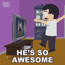 Hes So Awesome Randy Marsh GIF - Hes So Awesome Randy Marsh South Park GIFs