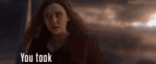 Scarlet Witch Wanda Maximoff GIF - Scarlet Witch Wanda Maximoff You Took Everything From Me GIFs