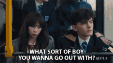 What Sort Of Boy You Wanna Go Out With Charlie Spring GIF - What Sort Of Boy You Wanna Go Out With Charlie Spring Tori Spring GIFs
