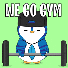 Workout Gym GIF - Workout Gym Penguin GIFs