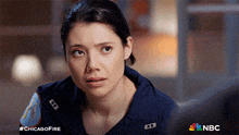 Doubtful Look Violet Mikami GIF - Doubtful Look Violet Mikami Chicago Fire GIFs