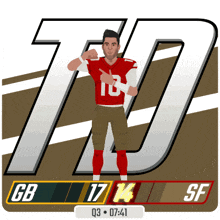 an illustration of a football player wearing a number 10 jersey