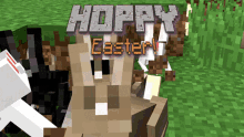 Minecraft Happy Easter GIF - Minecraft Happy Easter Easter GIFs